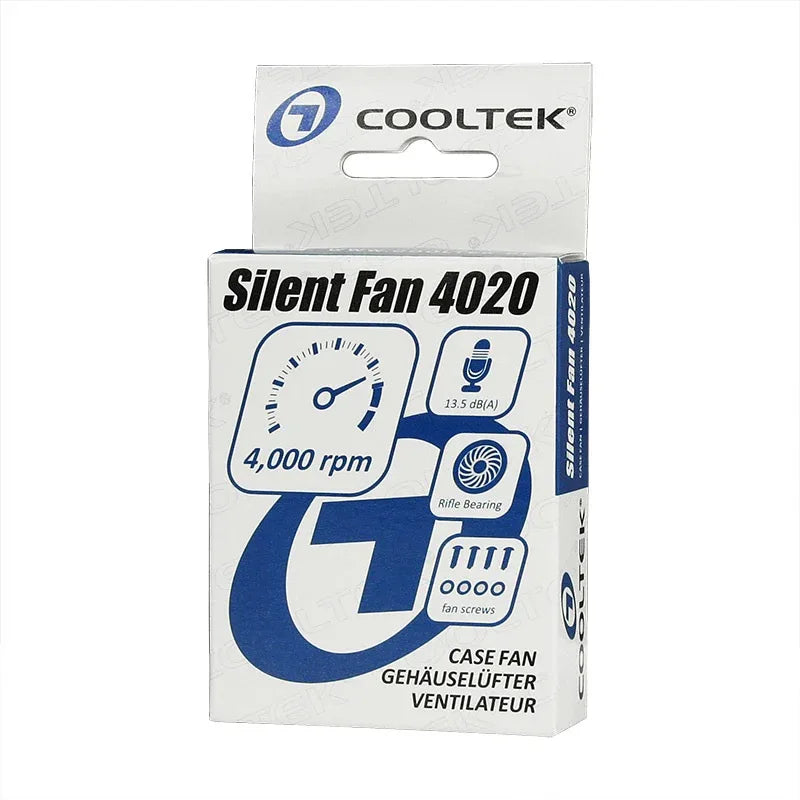 Cooltek Silent Fan 40x40x20mm Quiet PC Case Cooling Fan 4000RPM - Gomix Brands Outlet
